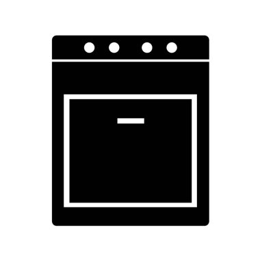 mutfak fırın kutsal kişilerin resmi, vektör çizim