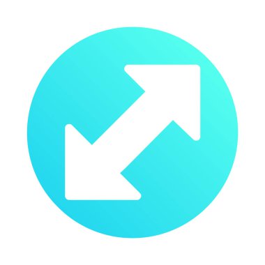 ok simgesi, vektör illüstrasyonu 