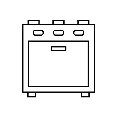 soba simgesi vektör illüstrasyonu