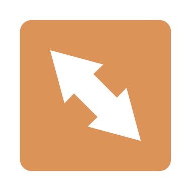 Web ve mobil uygulama tasarımınız, ok logosu konseptiniz için ok simgesi çizimi arkaplanı 