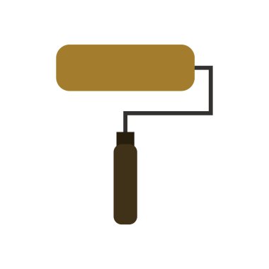 boya silindiri vektör illüstrasyonu