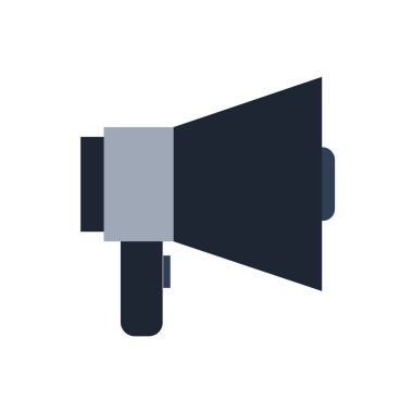 Hoparlör simgesi, vektör illüstrasyonu