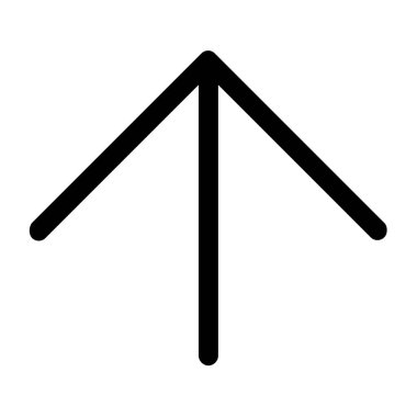 Ok simgesi. Düz tasarım