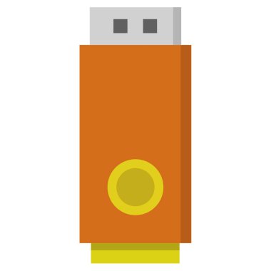 modern usb simgesi, vektör illüstrasyonu 