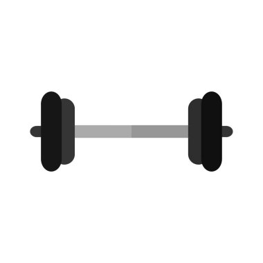 Spor salonu ikonu. düz resimleme