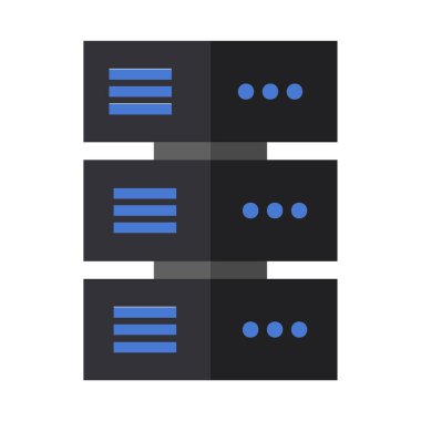 sunucu simgesi çizimi