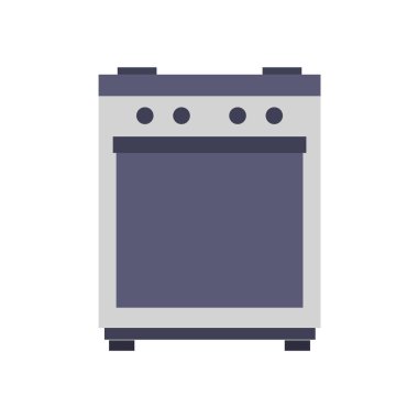 mutfak fırın kutsal kişilerin resmi, vektör çizim