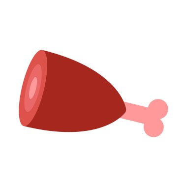 izole edilmiş kırmızı oyuncak ikon vektör tasarımı