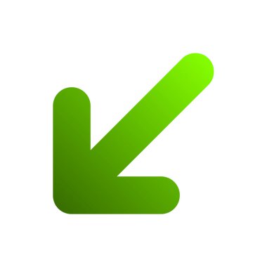 Ok simgesi. Düz tasarım