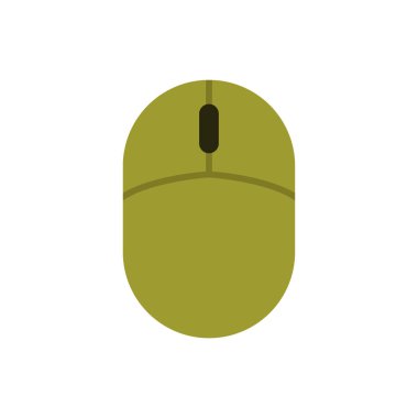 Bilgisayar fare simgesi beyaz arka plan üzerinde