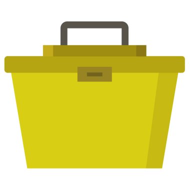 Beyaz arkaplanda Araç Kutusu simgesini onar