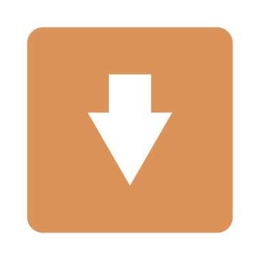 Web ve mobil uygulama tasarımınız için ok simgesi çizimi arkaplanı, ok logosu 