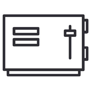 Beyaz arka plan üzerinde izole tost vektör çizim