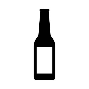 Bira şişesi vektör simgesi