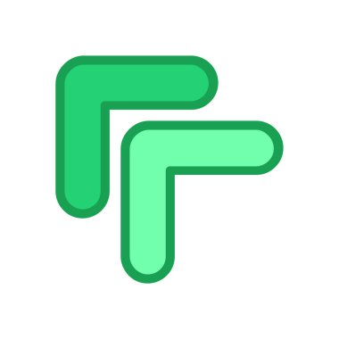 Projeniz için ok vektör simgesi