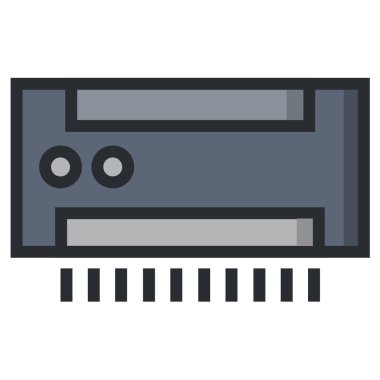 Web sitesi, sembol ve sunum için klima simgesi