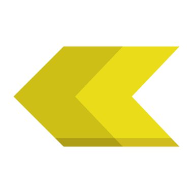 Ok simgesi. Düz tasarım