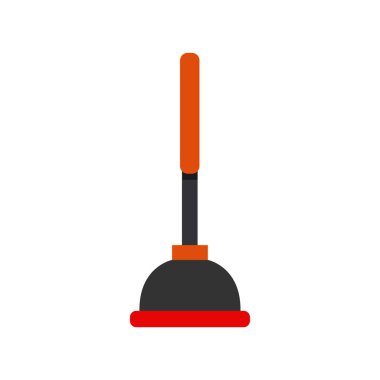 Beyaz arkaplanda izole edilmiş pompa simgesinin vektör çizimi