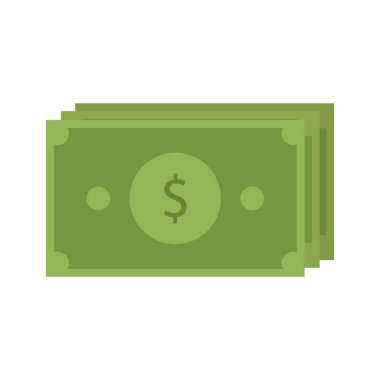 Basit para vektörü düz resim