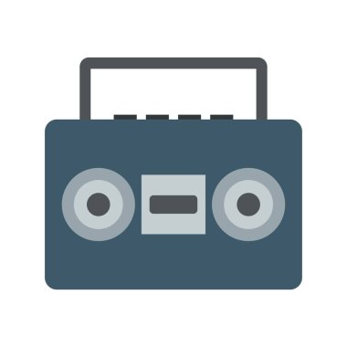 stereo web simgesi vektör illüstrasyonu