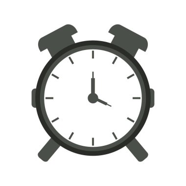 Saat simgesi, vektör illüstrasyonu