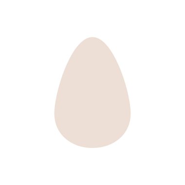 Yumurta yassı ikon vektör tasarımının gösterimi