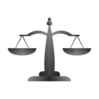 Ölçek simgesi vektör illüstrasyonu ölçülüyor