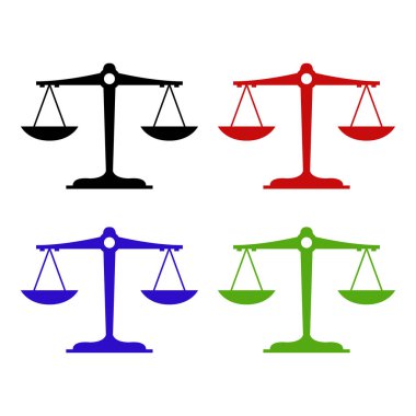 Beyaz arkaplanda izole edilmiş vektör simgeleri