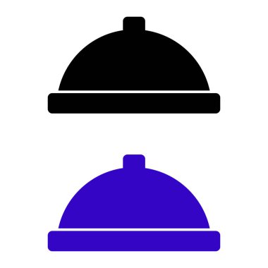 servis çanı simgesi vektör illüstrasyonu