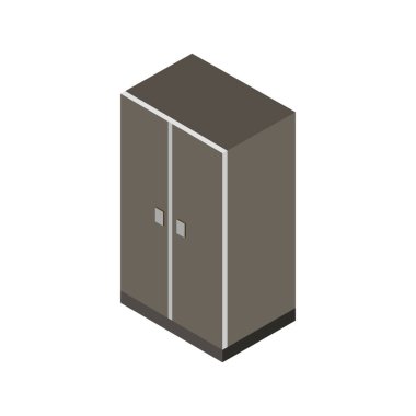 Kostüm web simgesi izole, mobilya