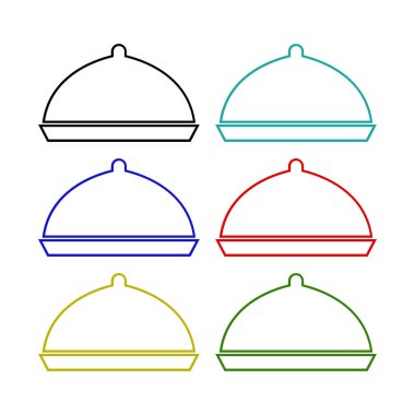 Cloche vektör simgelerinin kümesi.