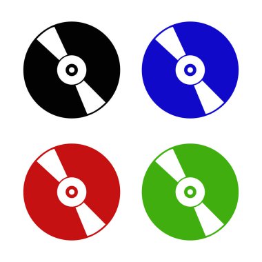 vektör müzik çalma simgesi. düz dizayn biçimi 10