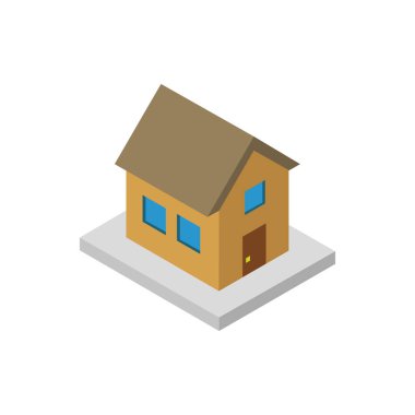 ev izole edilmiş simge, vektör illüstrasyon tasarımı