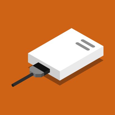 sabit disk vektör çizimi