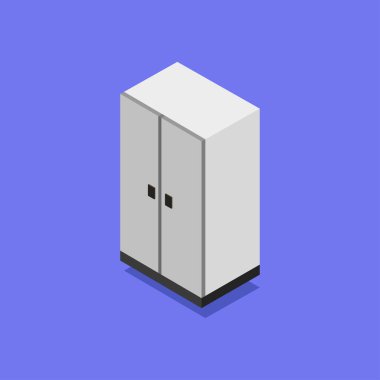 Kostüm web simgesi izole, mobilya