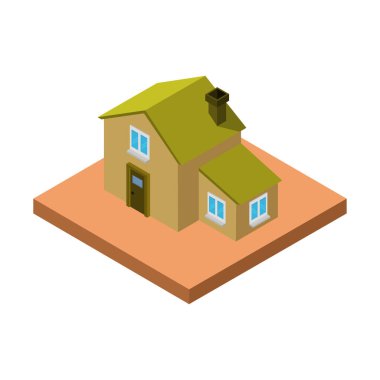 ev izole edilmiş simge, vektör illüstrasyon tasarımı