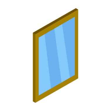 pencere grafik simgesi, vektör illüstrasyonu