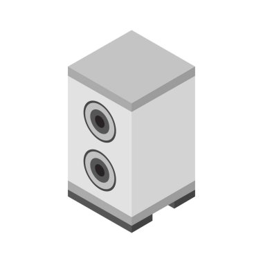 hoparlör vektör illüstrasyonu