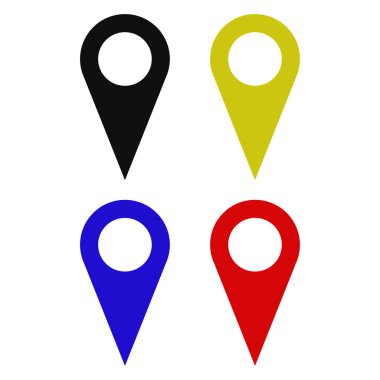 İşaretleyici konumu simgesi, GPS illüstrasyonu