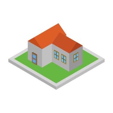 ev izole edilmiş simge, vektör illüstrasyon tasarımı