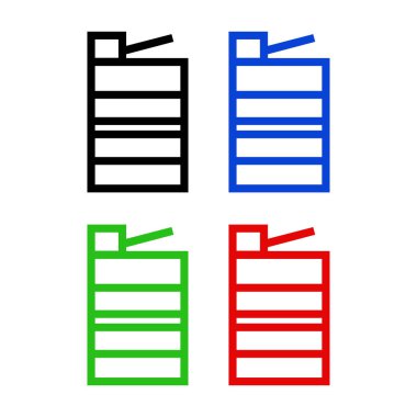 4 dosya biçimi simgesi kümesi