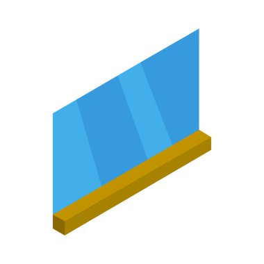 pencere grafik simgesi, vektör illüstrasyonu