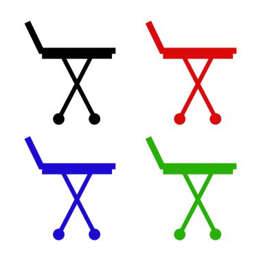 vektör hastane gergisi seti