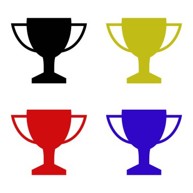 kupa simgesi vektör illüstrasyonu