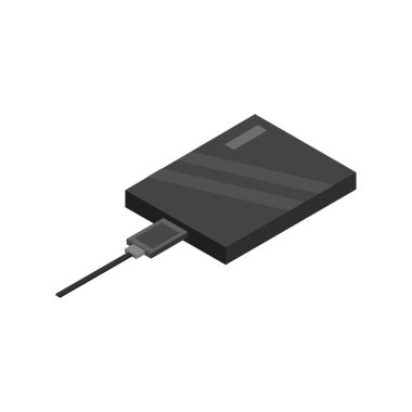 sabit disk vektör çizimi