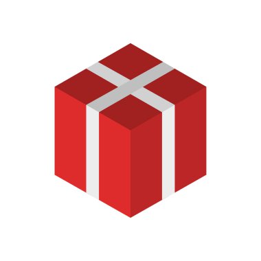 hediye kutusu vektör illüstrasyon grafik tasarımı