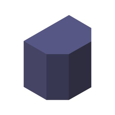 Tek izole bina simgesinin vektör illüstrasyonu