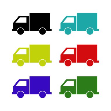 kamyon simgesi çizimi