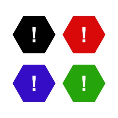 uyarı simgesi, vektör illüstrasyon tasarımı       