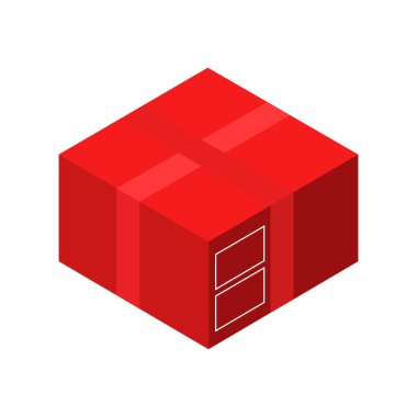 kutu vektör resimleme tasarımı